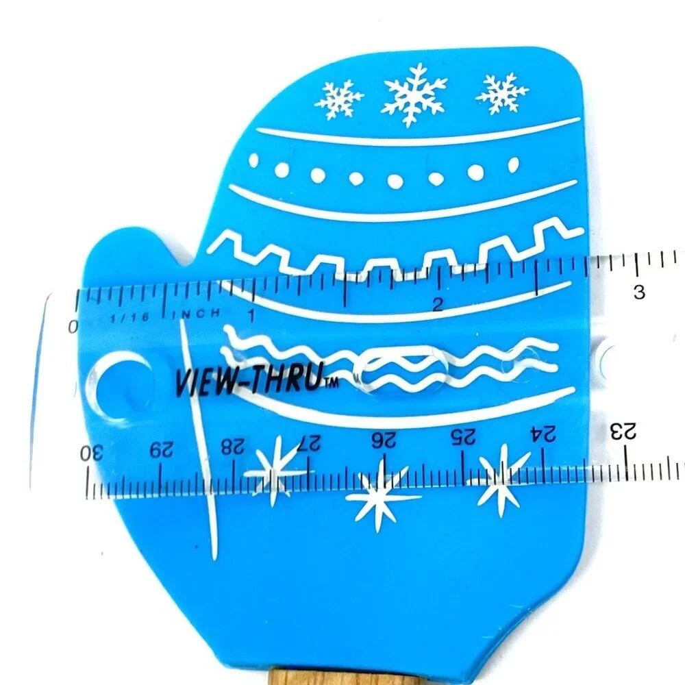 Target Christmas Figural Mitten Spatula Blue Wondershop™ Silicone Baking